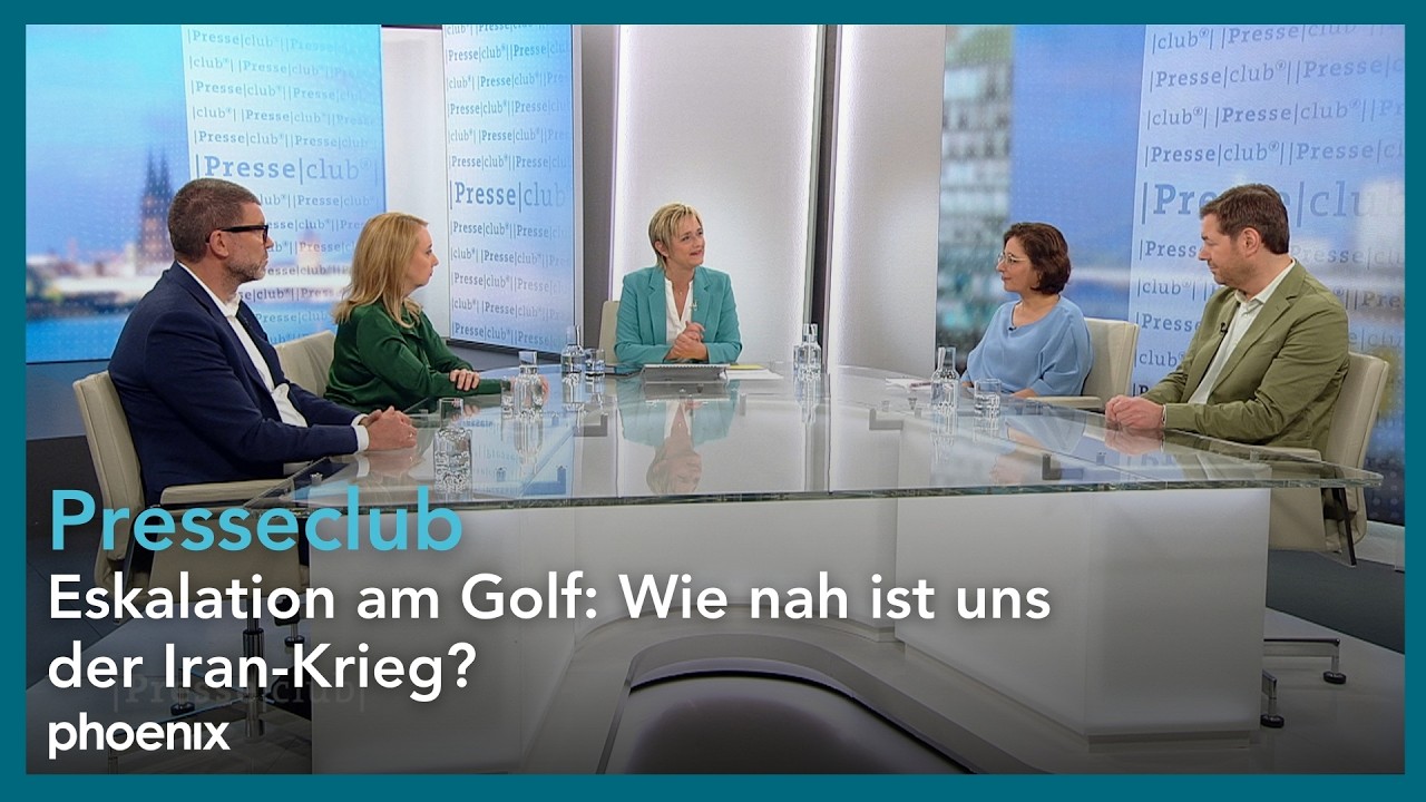 Presseclub - Eskalation am Golf: Wie nah ist uns der Iran-Krieg?
