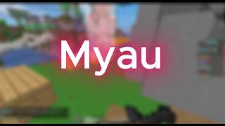 (Scaffolding) Hylex Bedwars ASMR Keyboard &amp; Mouse Sounds W/ Myau Client