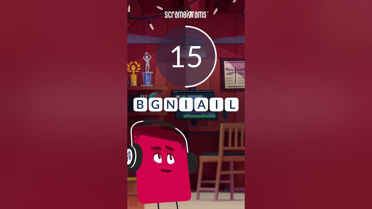Scrambigrams 54 7 letter word unscramble with rolo youtube