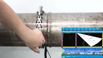 Doppler CRS-25 Chain Scanner For Small Pipe Weld Inspection