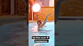 Ariel Winter in the pool 07/09/2021