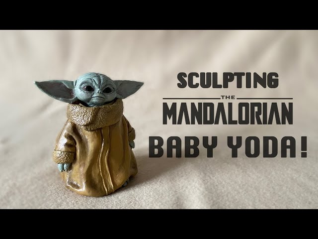 Polymer Clay Baby Yoda Craft » Homemade Heather