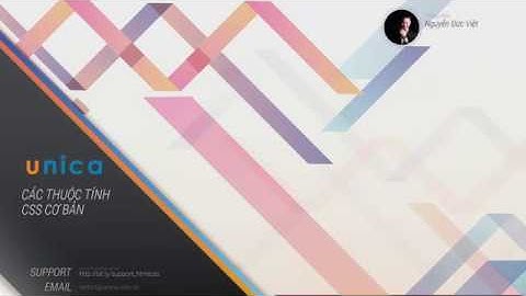 Bài 4. Các thuộc tính css