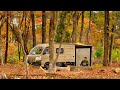 【紅葉キャンプ】荒れた天候のソロキャンプ。一人の訪問者が現る。Rain Relaxing nature ASMR ヴィラ館々倶楽部 EcoFlow RIVER 2 Pro ポータブル電源