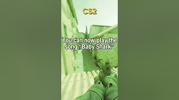 Did you know this Baby Shark easter egg in Counter Strike 2? #shorts #csgo #cs2