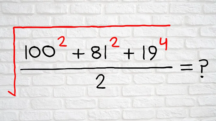 Japanese | A Nice Square Root Algebra Problem | Math Olympiad