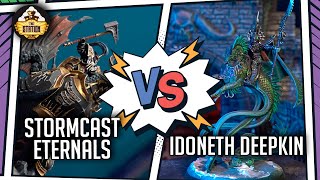 Idoneth Deepkin vs Stormcast Eternals | Репорт | Age of Sigmar | 2000 pts