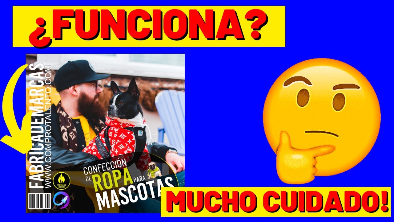 Confeccion de Ropa para Mascotas ¿Funciona? l Review l Curso Online l  Fabrica de Marcas - YouTube