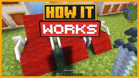 🟨 HOW the INJECTION CHAIR WORKS in the VAMPIRISM MOD in MINECRAFT