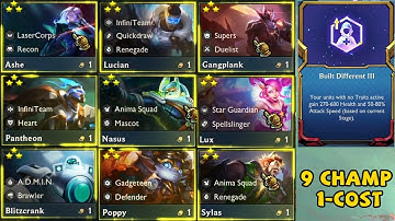 Built Different III with "Exodia Comb" | TFT Set 8.5 PBE