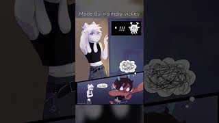 Dess dresses up Asriel!