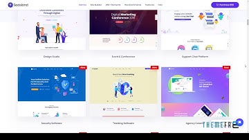 Saasland - MultiPurpose WordPress Theme for Startup