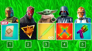 Die *NEUE* ZUFÄLLIGE STAR WARS CHALLENGE in Fortnite Kapitel 4