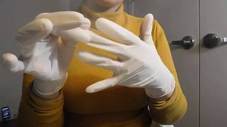 Asmr- 5 Layers Of Latex Gloves- No Talking