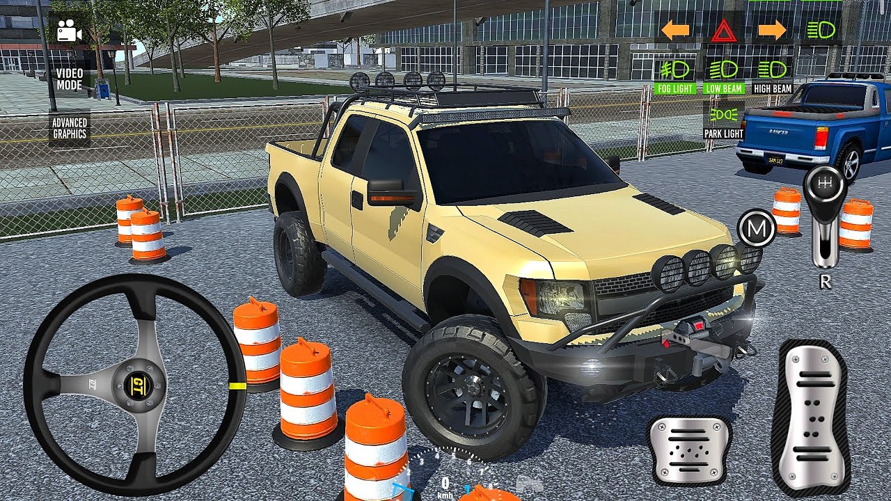 4x4 Monster Truck Parking Multi-Level Autopark Levels 179 - Car Game Android Gameplay