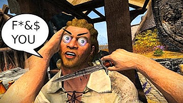 Skyrim VR but all npc