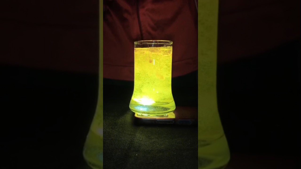 water glass💦 magic with turmeric- shocking science trick 😱