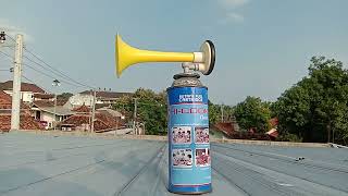 Eksperimen Terompet Pakai Gas Kompor Hi  Cook Sangat Nyaring