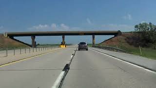 H.E. Bailey Turnpike (Interstate 44 Exits 5 to 20) eastbound
