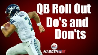 Madden 16 Tips: QB Roll Out Do's and Don'ts