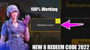 New 8 Working Redeem code cod mobile 2022 | cod mobile Redeem code 2022 | codm Redeem code 2022 GR