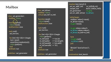 Course : Systemverilog Verification 2 : L3.2 : Mailbox in Systemverilog