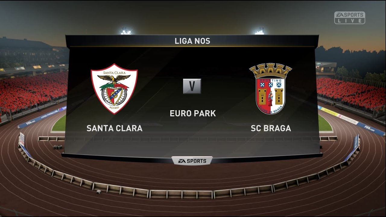 Cd Santa Clara Vs Sporting Braga Portugal Primeira Liga Hd Gameplay Highlights Youtube [ 720 x 1280 Pixel ]