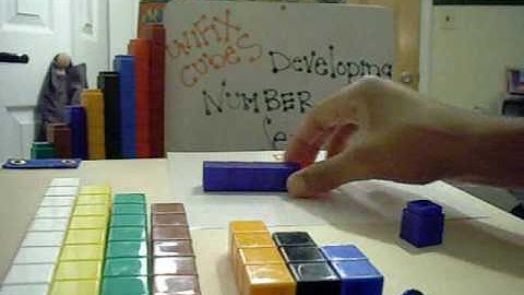 Unifix Cubes Lesson 2 Different Ways to Make a Number