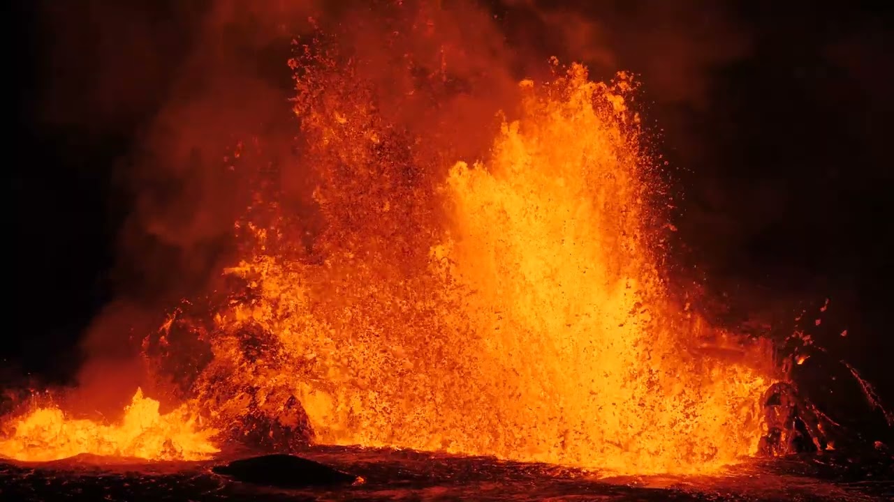 Christmas Day Eruption 2024 Part 4 Full - Hawaii Volcanoes Nat Park