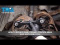 How to Replace Rear Forward Control Arms 2000-2007 Ford Focus