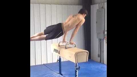 NAIGC Allowable Skills - Pommel Horse - ¾ Kehr to one pommel (¾ Sohn) to immediate ¾ Reverse Stockli