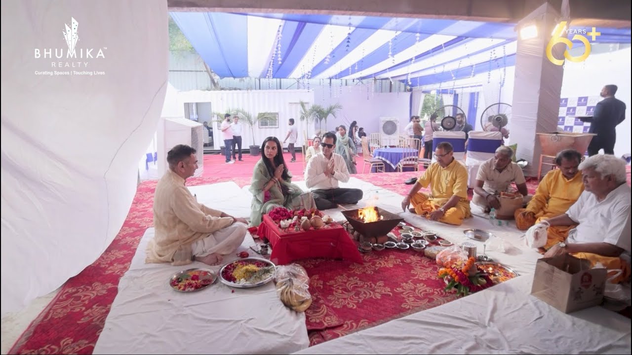 A Divine Beginning | Puja Ceremony at Bhumika Realty’s Gurugram Site
