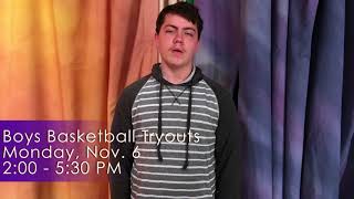 November 1 Announcements Fpchs