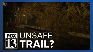 Cyclists feel unsafe with drug use, camping on Jordan River Trail