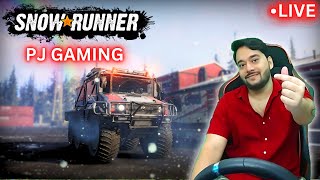 🔴SNOW RUNNER GAMEPLAY LIVE | ACCOMPLISHING NEW MISSIONS EVERYDAY | #live #gaming #trending