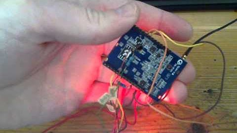 ILI9225B LCD on HLK-RM04 WiFi module with OpenWRT