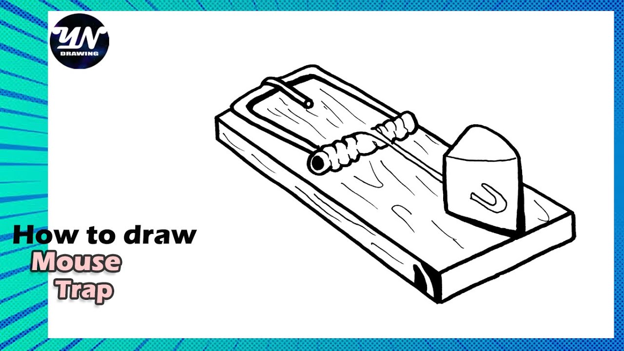 How to Draw Mouse Trap - YouTube