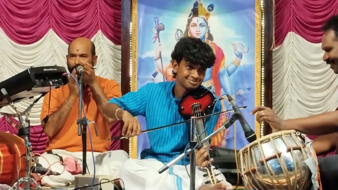 AMBALAPPUZHE UNNI KANNANOD|Violin|Deekshith naadalaya