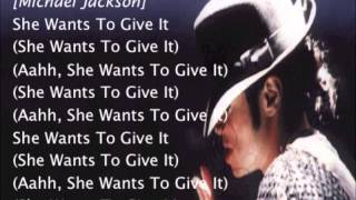 Michael Jackson - In the closet (Lyrics)