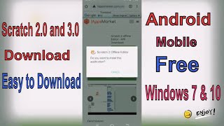 Ch-05 How to Download Scratch 2 in Android Mobile Phones | Download for Free | Tutorial for Scratch