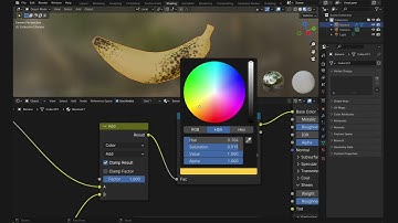 Blender Banana: Introduction to Color Ramps