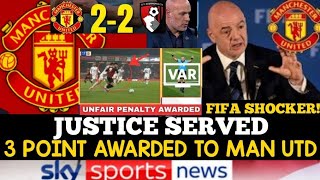 Finally Fifa Overturns Controversial Bournemouth Goal Against Manchester United