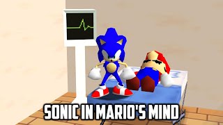⭐ Super Mario 64 - Sonic in Mario's Mind - 4K