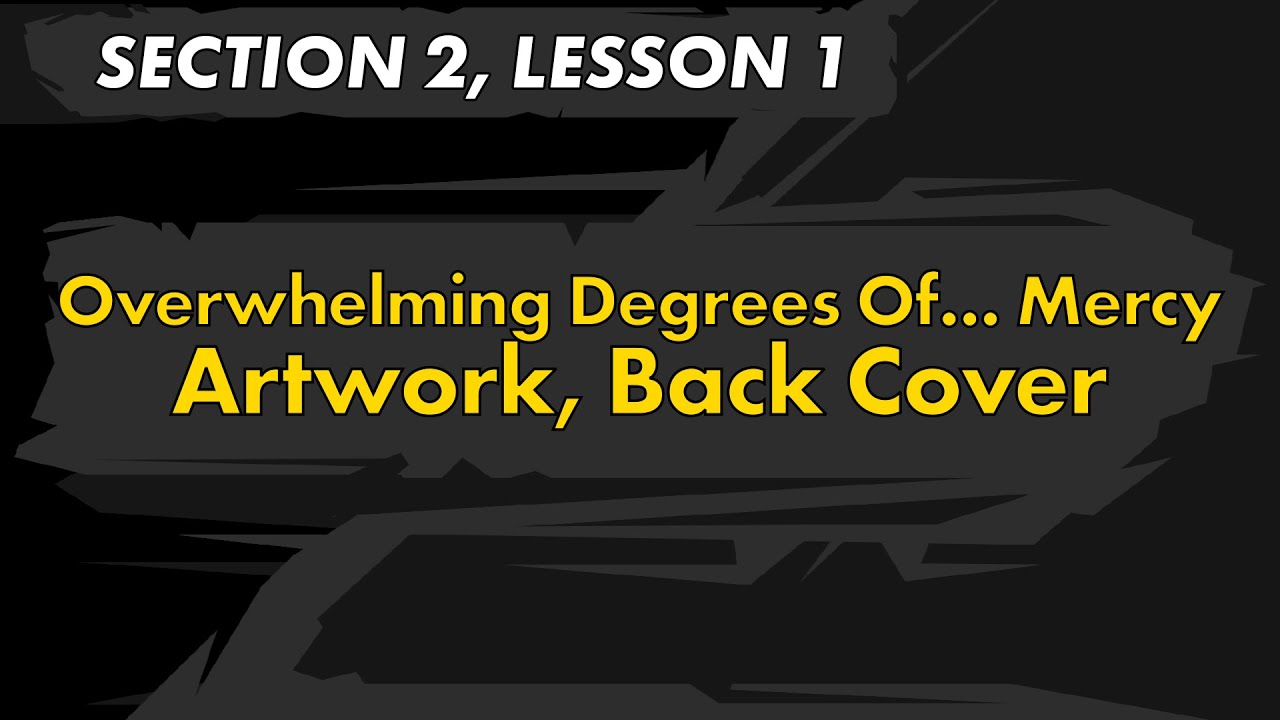 Section 2, Lesson 1 - Back Cover Artwork - YouTube