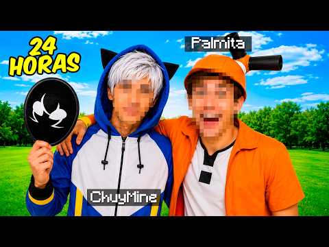 24 HORAS CON CHUYMINE EN LA VIDA REAL 😮 | Palmita