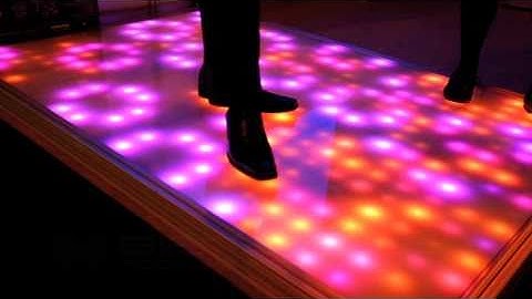 Sensacell Interactive LED Floor - #1.mov