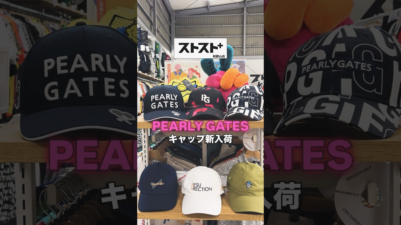 Secondhand Golf Wear Specialty Store] New PEARLY GATES caps in