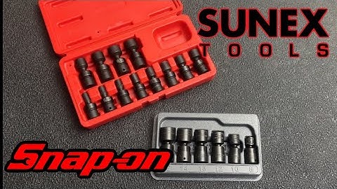 The Best 1/4 Universal Swivel Impact Sockets Snap-On vs Sunex