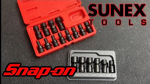 The Best 1/4 Universal Swivel Impact Sockets Snap-On vs Sunex