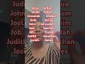 Names in the Bible#youtubeshorts